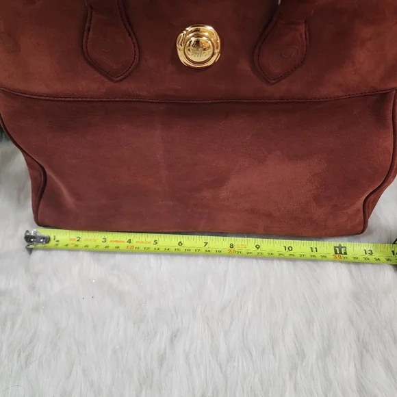 CHLOE SUEDE LEATHER HANDBAG - Picture 11 of 13
